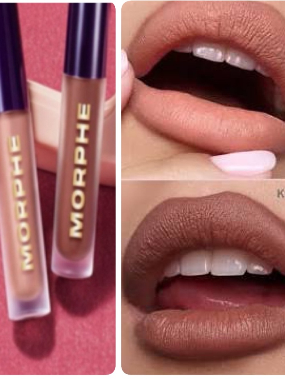 MORPHE LIMITED EDITION KISS + BREAKUP SOULMATTE LIP MOUSSE DUO
